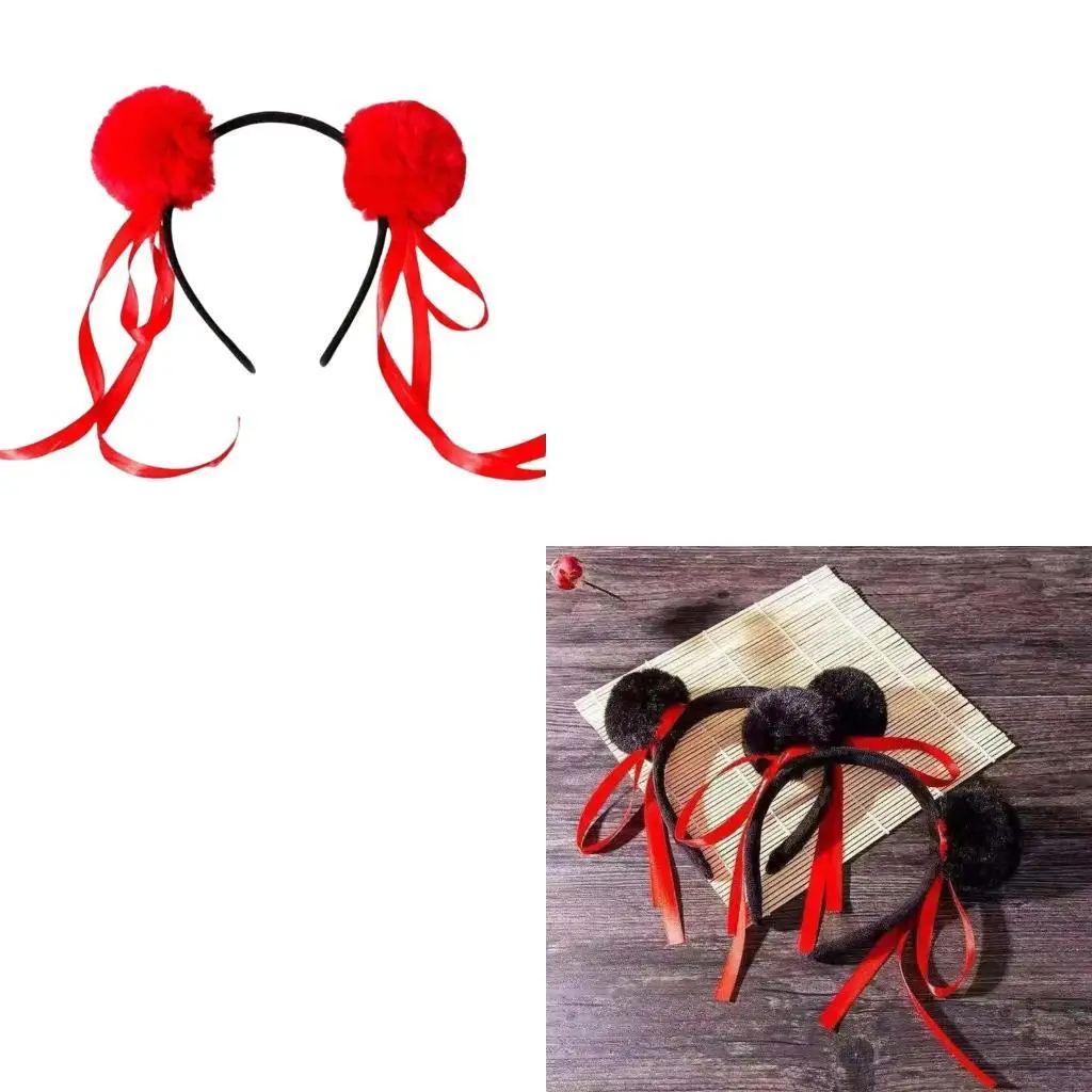 

Elegant Black Headband Comfortable Headband Enhancing styles for Various Occasion 4XBC