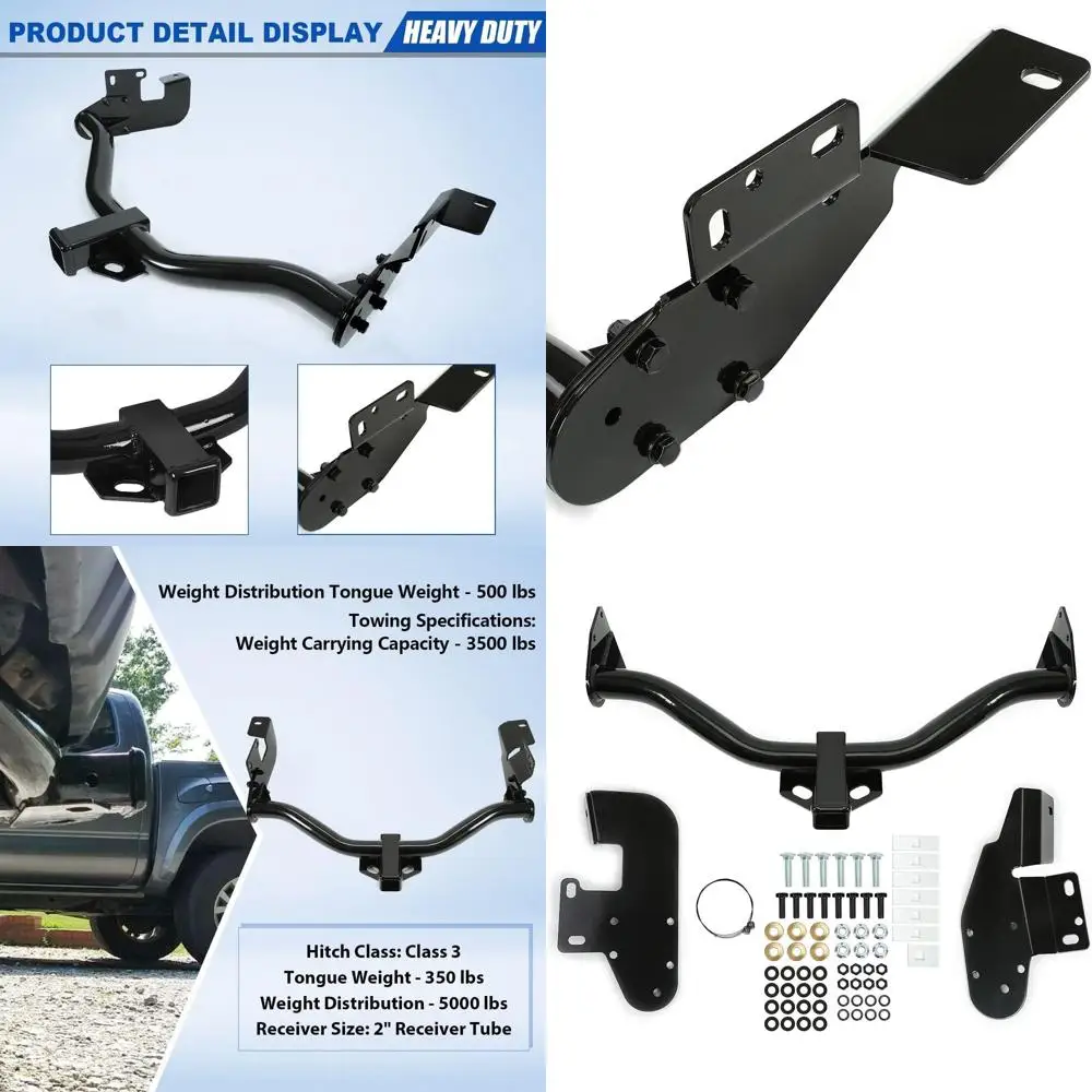 

Class 3 Trailer Hitch Compatible with 2005-2012 Ford Escape Tribute 2005-2011 Mercury Mariner Replacement for 13650 2" Receiver