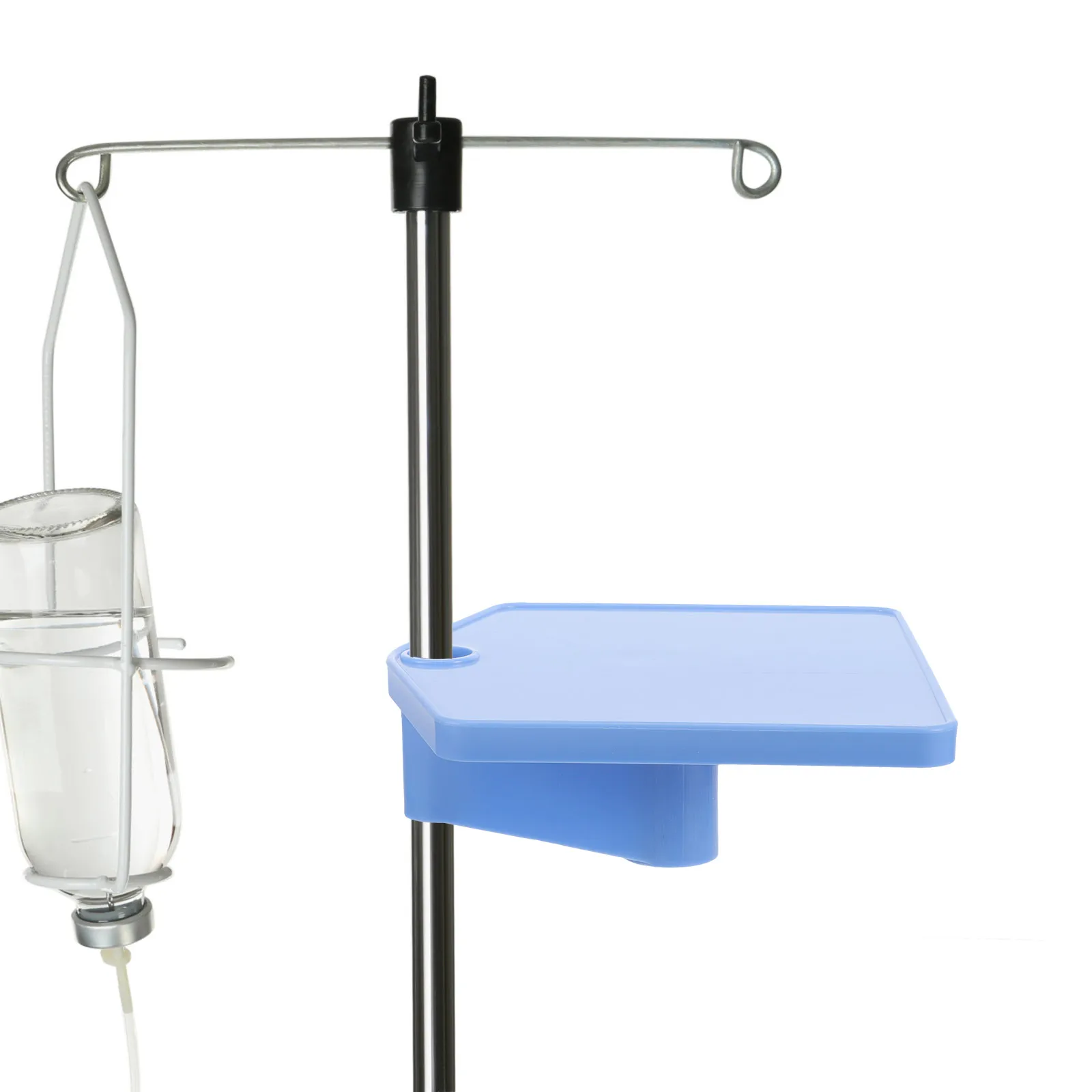 

Infusion Stands Tray Storage Plate IV Stand Holder Plastic Bracket for Infusion Stand Large Size Medical Accessories