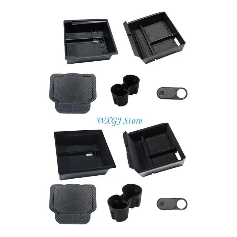 

37JE Easy Install Car Interior Tray with Cup Holders Suitable for Electric Vehicles