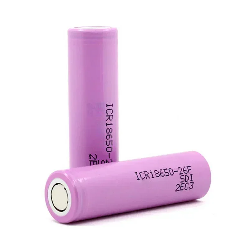 18650 Li-ion Rechargeable Battery 3.7V 2600mAh ICR18650 Cell For Flashlight Torch, Stable Replacement Power, Long Lasting Power