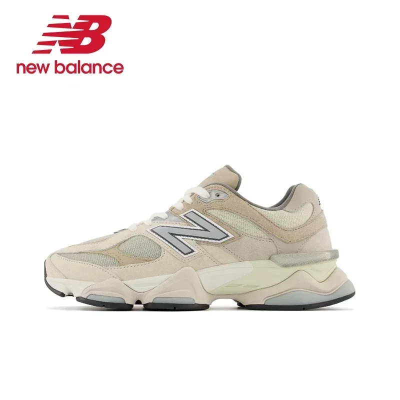 

Original New Balance NB9060 "sea salt "Low-Top Athleisure Shoes in Light Gray Men's and Women's Unisex Sneakers U9060MAC