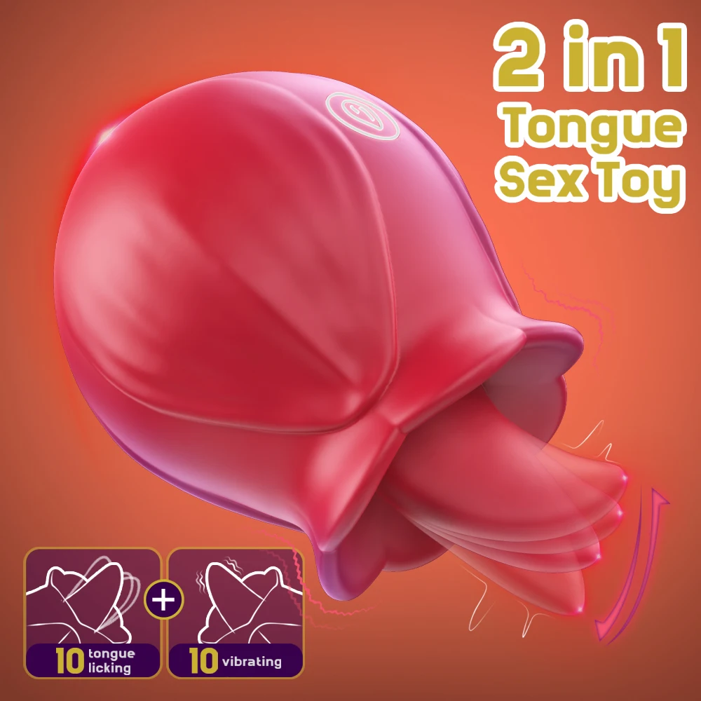 رائجة البيع ارتفع اللسان لعق الفم مص هزاز للنساء البظر محفز الإناث الاستمناء مصاصة لعق لعبة الجنس للنساء #1