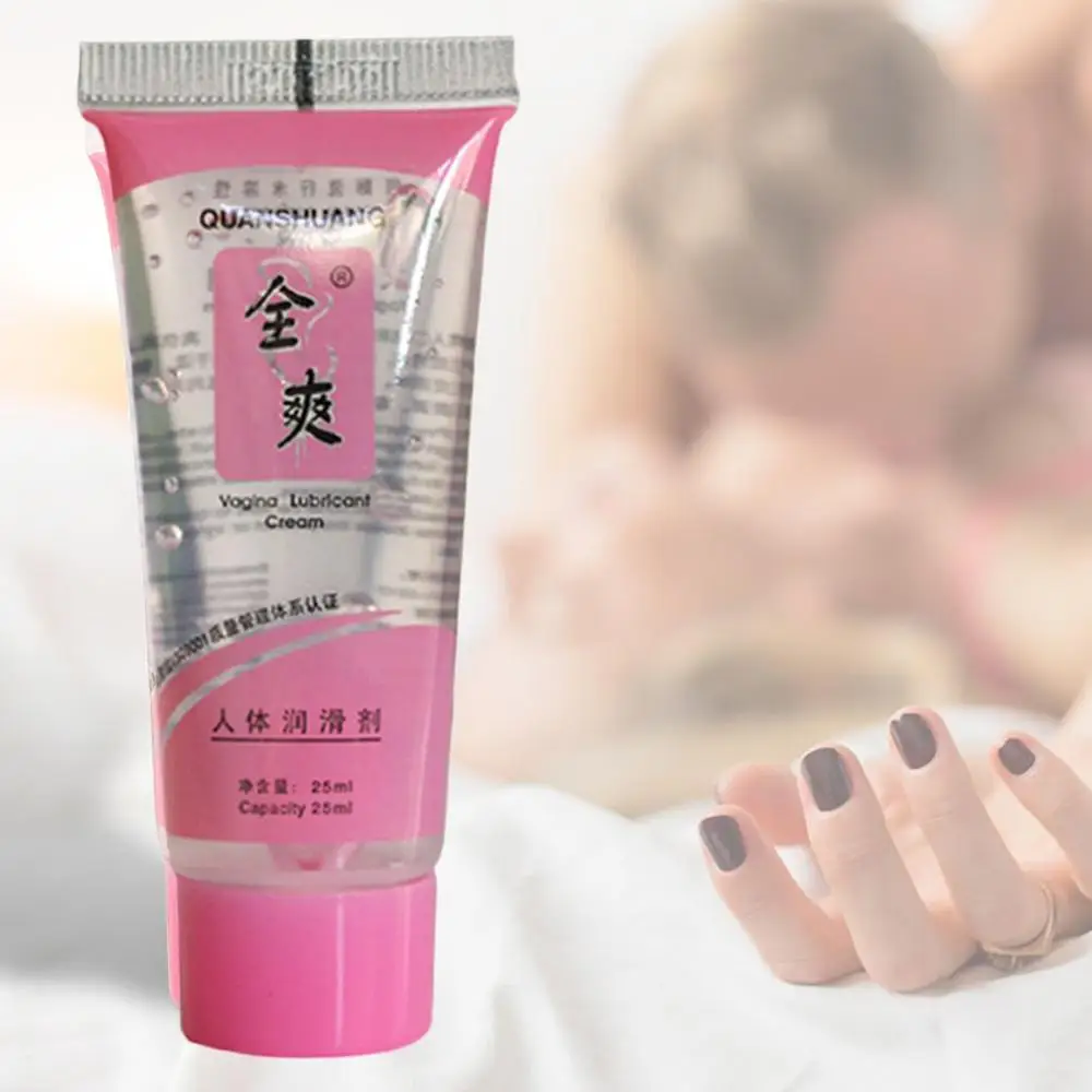 25ML เจลหล่อลื่นน้ำมันหล่อลื่นผู้ใหญ่ช่องคลอดกระชับเจล Professional Sex Lubricant Anesthesia Anti-Pain อุปกรณ์เสริมเพศสัมพันธ์