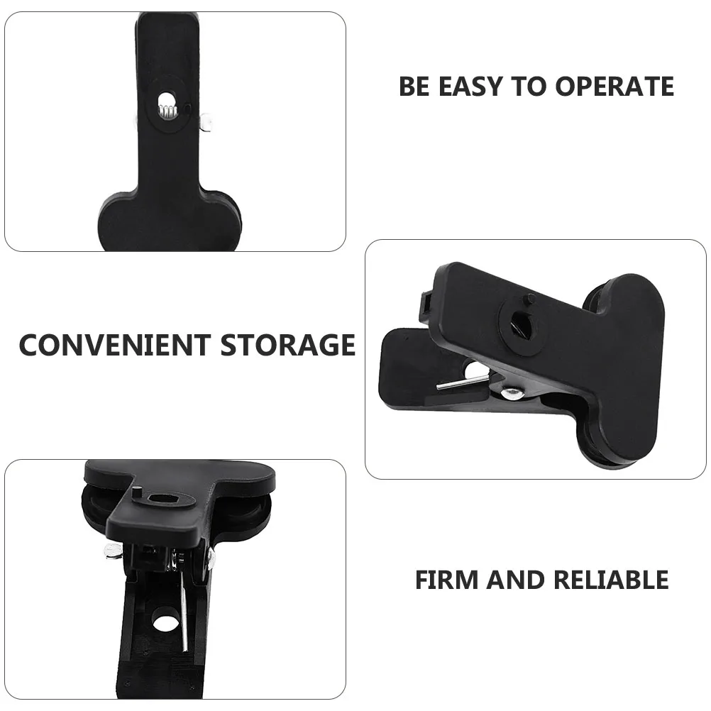 

6pcs Background Cloth Clip for Studio Muslin Photography Backdrop Spring Clamps Photo Booth Small 6cm Opening Durable Firm