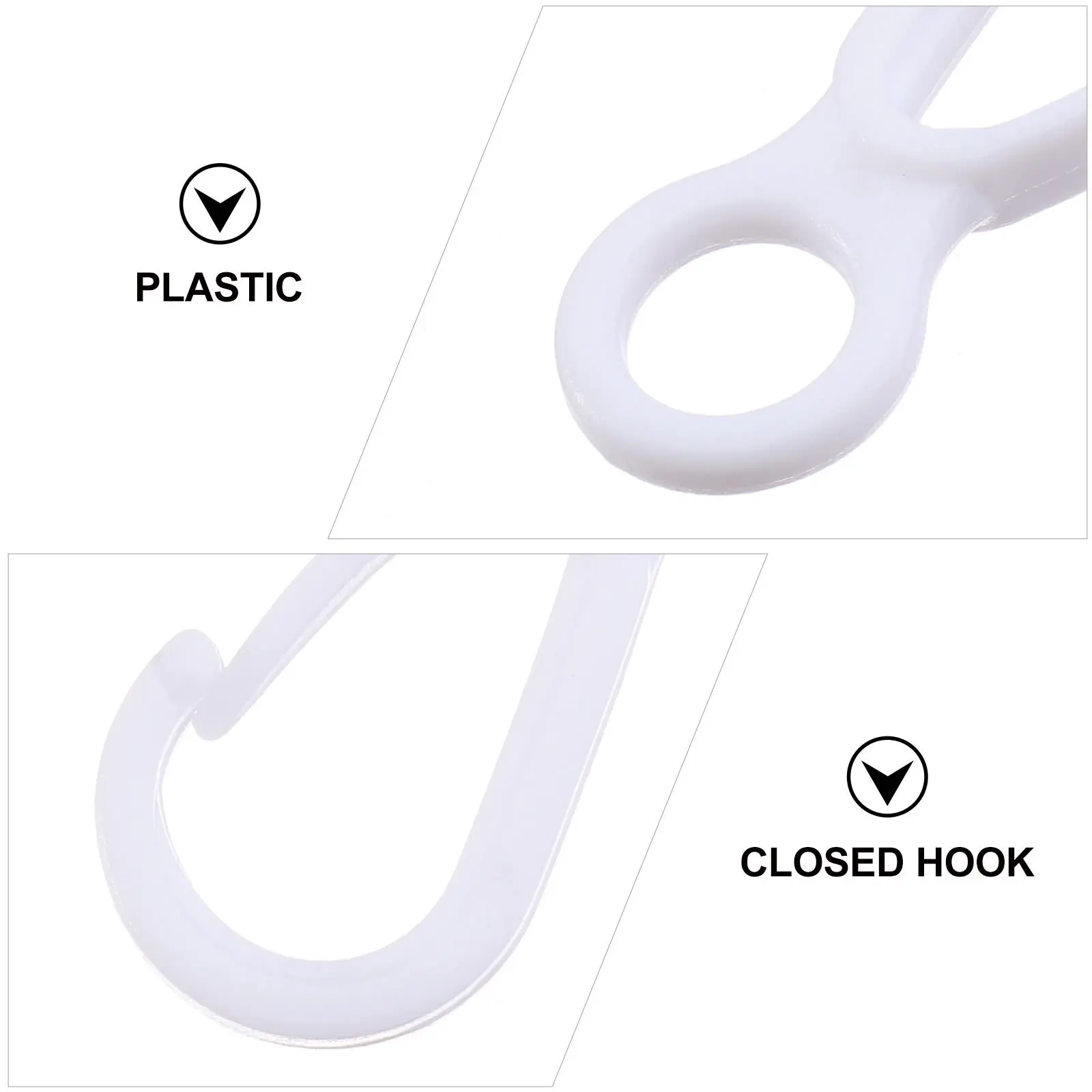 

250 pcs Mask Hanging Hooks Plastic Snap Clip For Diy Jewelry Findings Key Phone Bag Hanger Rope Buckle Lanyard Accessory