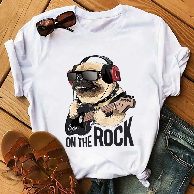 Fashion Animal on the rock DTF Thermo Sticker Decals Heat Transfer On Clothes Iron On Patch For Hoodies Press Print Man & Woman