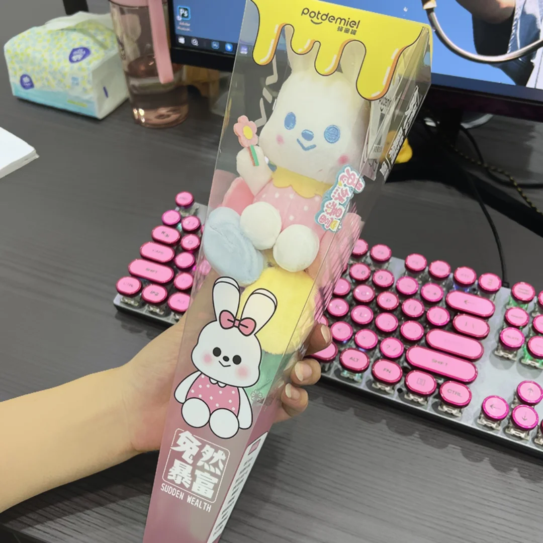 Bouquet parfumé Disney Lotso Stitch pour enfants, peluche, beurre, périphérie, envoi, fille, amis, cadeau de la journée de Léon