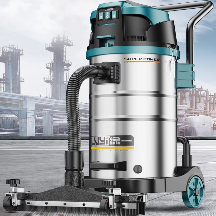 

Промышленный пылесос для тяжелых условий эксплуатации, высокомощный, с сильным всасыванием, для сухой и влажной уборки, для использования на заводах и в мастерских