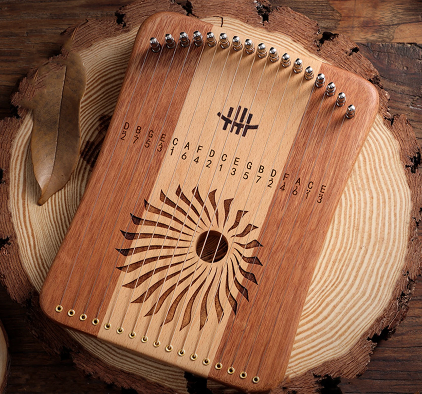 มินิคาลิมบา 17 คีย์ เปียโนนิ้ว - Musical Instrument Harp บทวิจารณ์และราคา