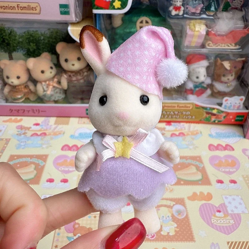 عائلات سيلفانيان تيرنورينز تيرنوفيلز شخصيات عائلية أنيمي كاليكو كريترز لعبة المطابخ لفتاة دمية متوسطة الحجم لطيفة 1 #6