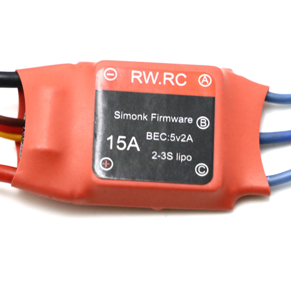 Simonk 10A 12A 15A 20A 30A 40A 50A 70A 80A OPTO ESC Firmware Controlador Eletrônico de Velocidade BEC Saída Para Avião RC Multicopter