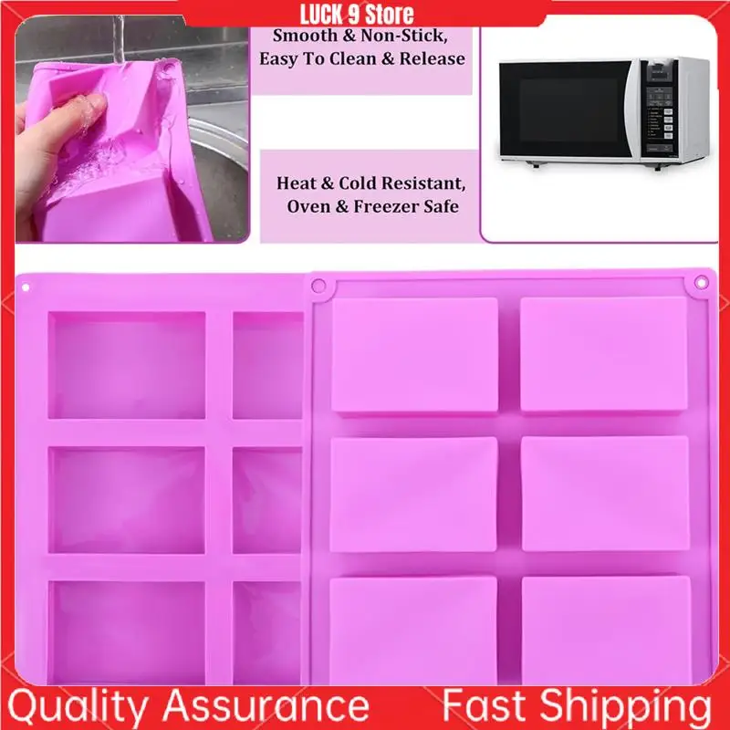

Silicone Soap Molds Silicone Soap Mold For Homemade Craft Soap Bar Mold, Chocolate Molds-AB52