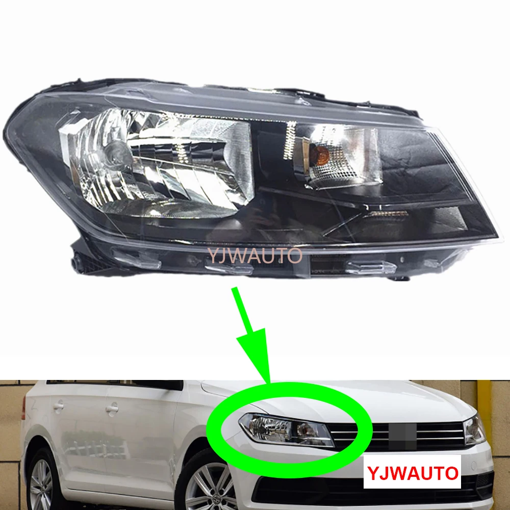 

For VW Santana 2016-2018 Car Headlight Headlamp Assembly Daytime Running Light Auto Whole Car Light Assembly