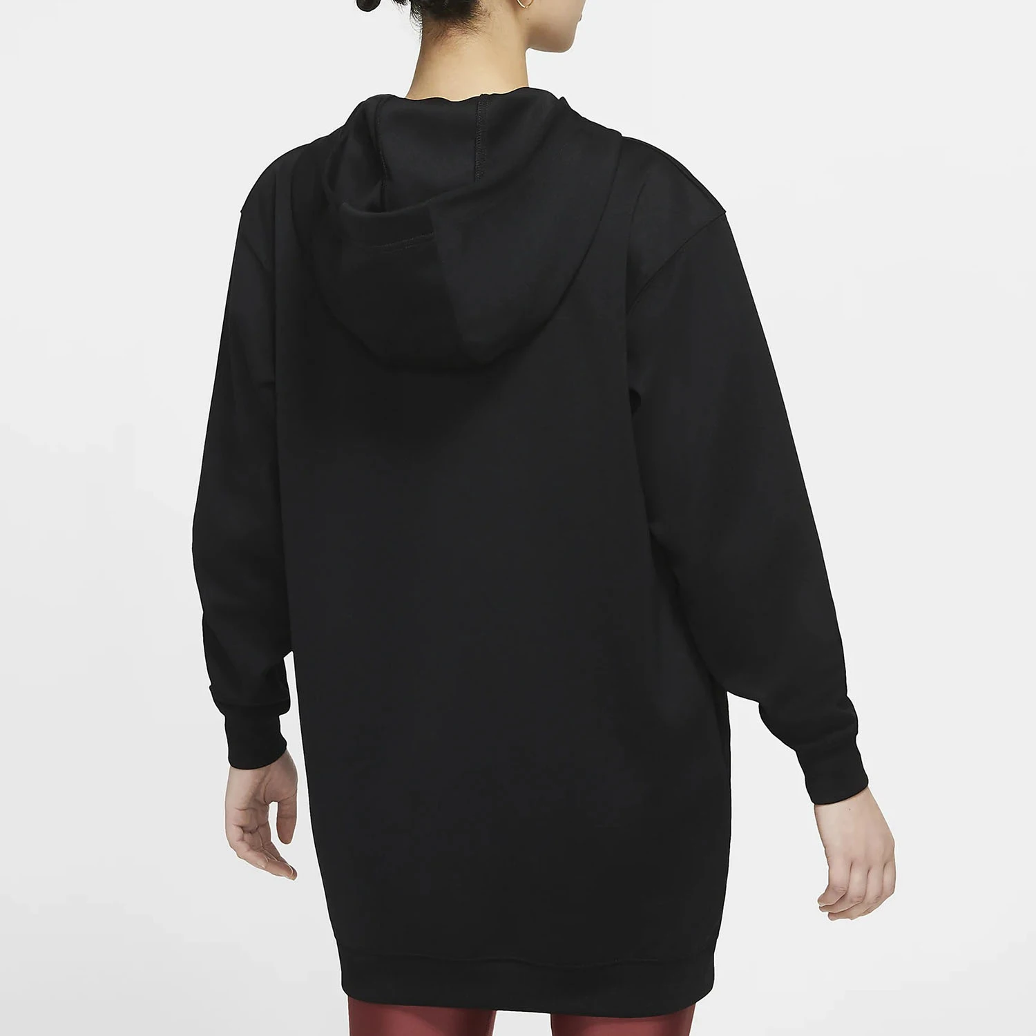Nike Authentic New Women's Sports Mid-Length Hooded Sweatshirt CJ3113-010