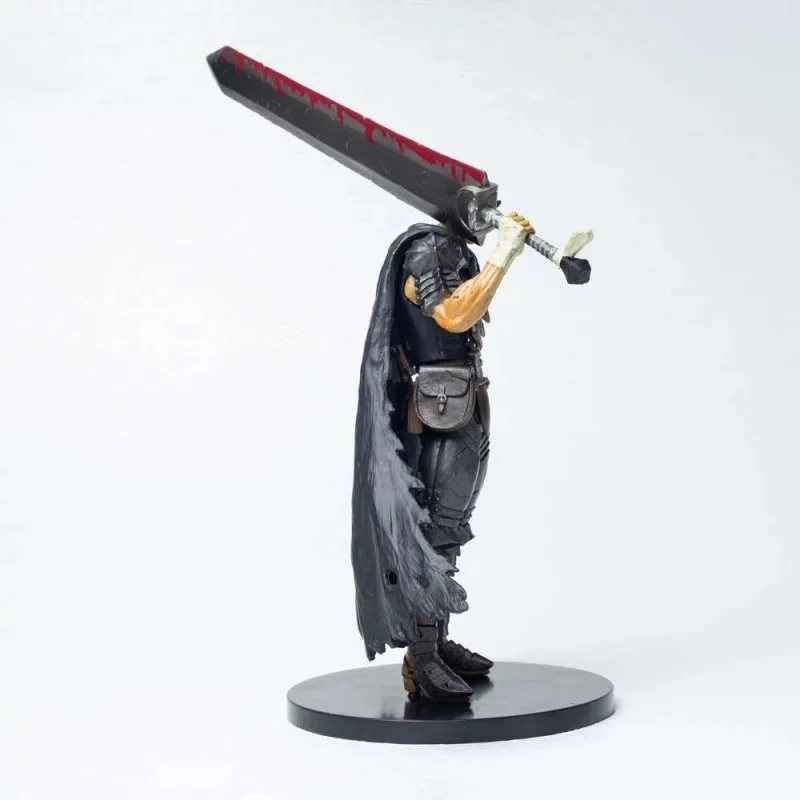 21cm Berserk Guts espadachín negro SH modelo juguetes PVC figura de acción estatua juego coleccionable modelo muñeca regalo de vacaciones