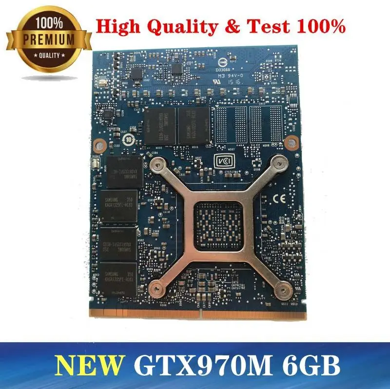 NEW GTX970M GTX 970M Video Card for Laptop MSI GT60 GT70 GT780 gt 780d HP 8760W 8770w Clevo P150HM P150EM P170EM display card