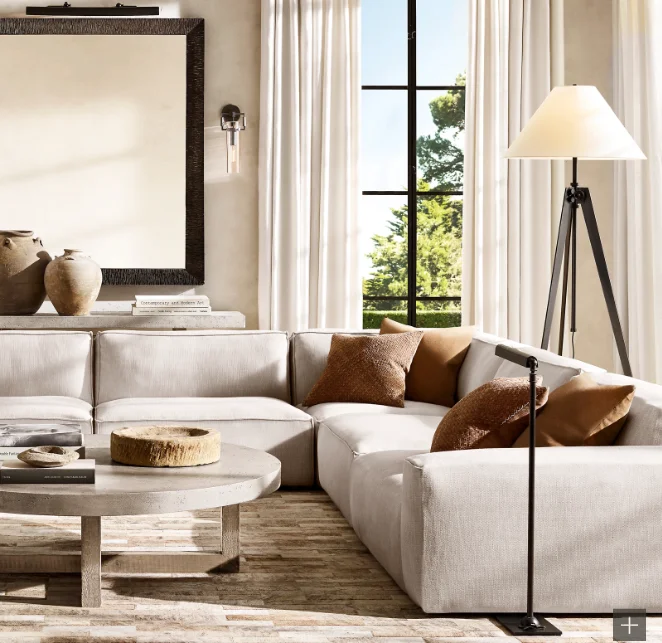 

# Современный модульный диван-комплект для гостиной