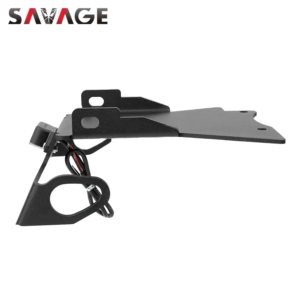 Support de plaque d'immatriculation, lumière LED pour YAMAHA FZ6 N/S FZ6N FZ6S 2004 – 2010, accessoires de moto, éliminateur de garde-boue arrière FZ 6S 6N