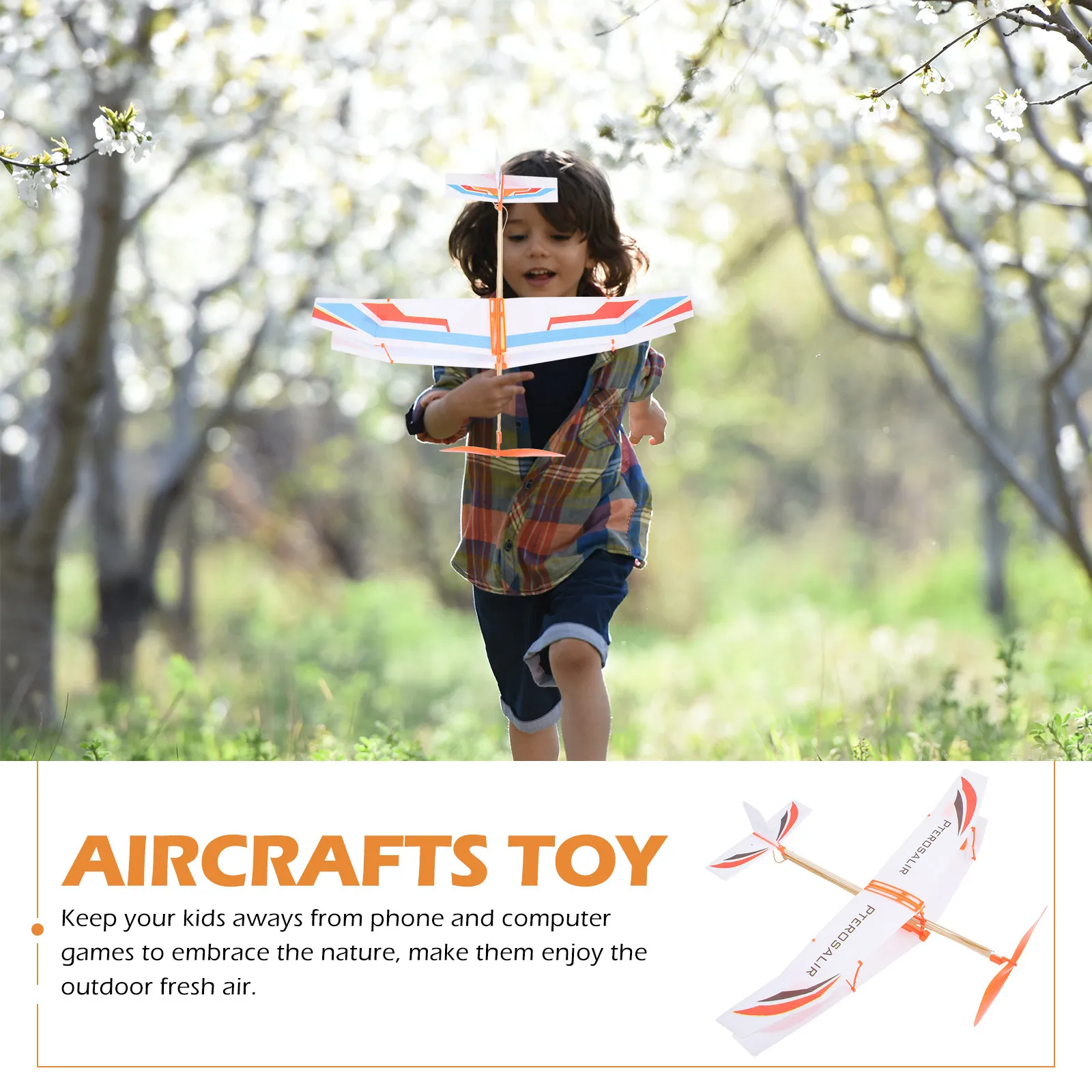 

Резиновые самолеты-планеры для детей, модели самолетов на резиновых пружинах, игрушки-самолеты