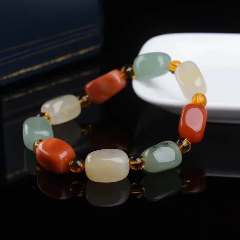 Gold Silk Jade Bracelet Bracelet Jade Gift