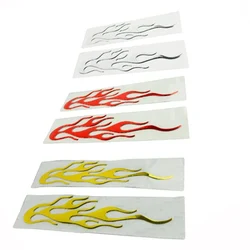 Universal Motorcycle Accessories 3D Flame Fire Reflective Sticker Vinyl Decal Car Styling Decoration Dirt bike