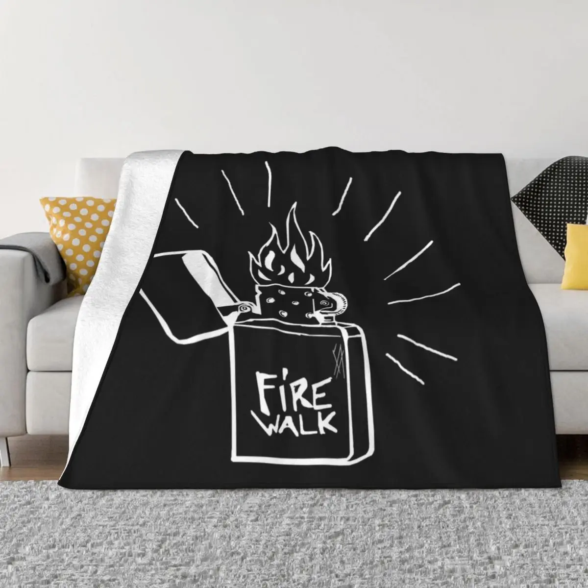 

Before the Storm - Firewalk - Life is Strange 1.5 Throw Blanket Thin Blanket Summer Blanket Plaid on the sofa