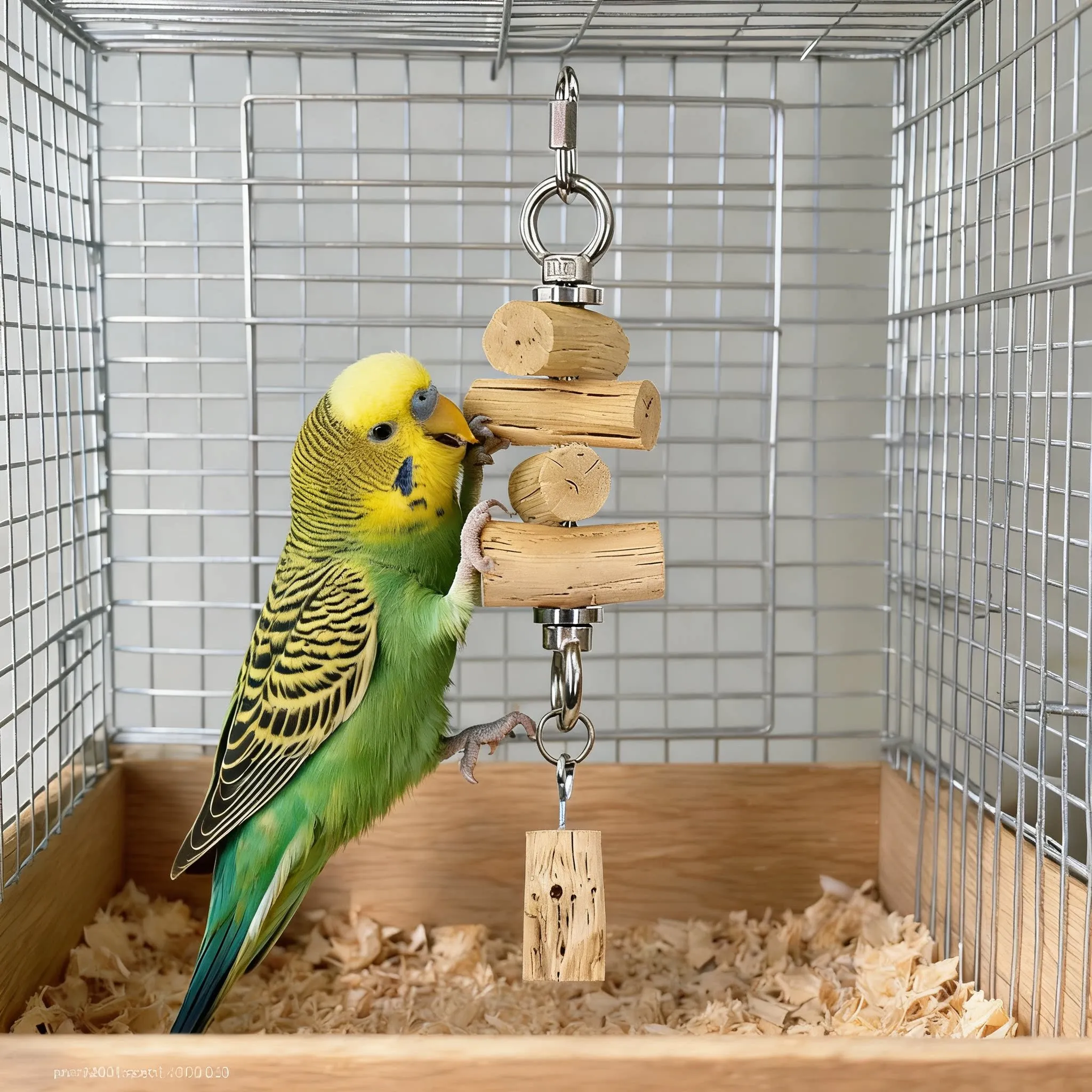 Natural Pearwood Parrot Chew Toy Hanging Bird Cage Decoration For Beak Grinding Birds Chewing Toy Reduce Stress Pet Bird