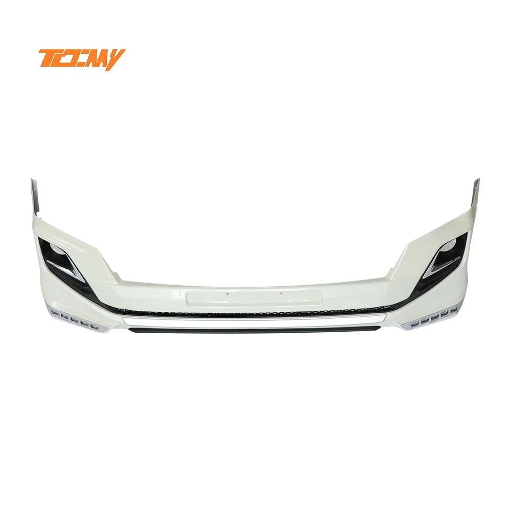 

TDCMY Body Kits PP ABS Material Front car Bumper Lip For Toyota Prado FJ150 2012-2017