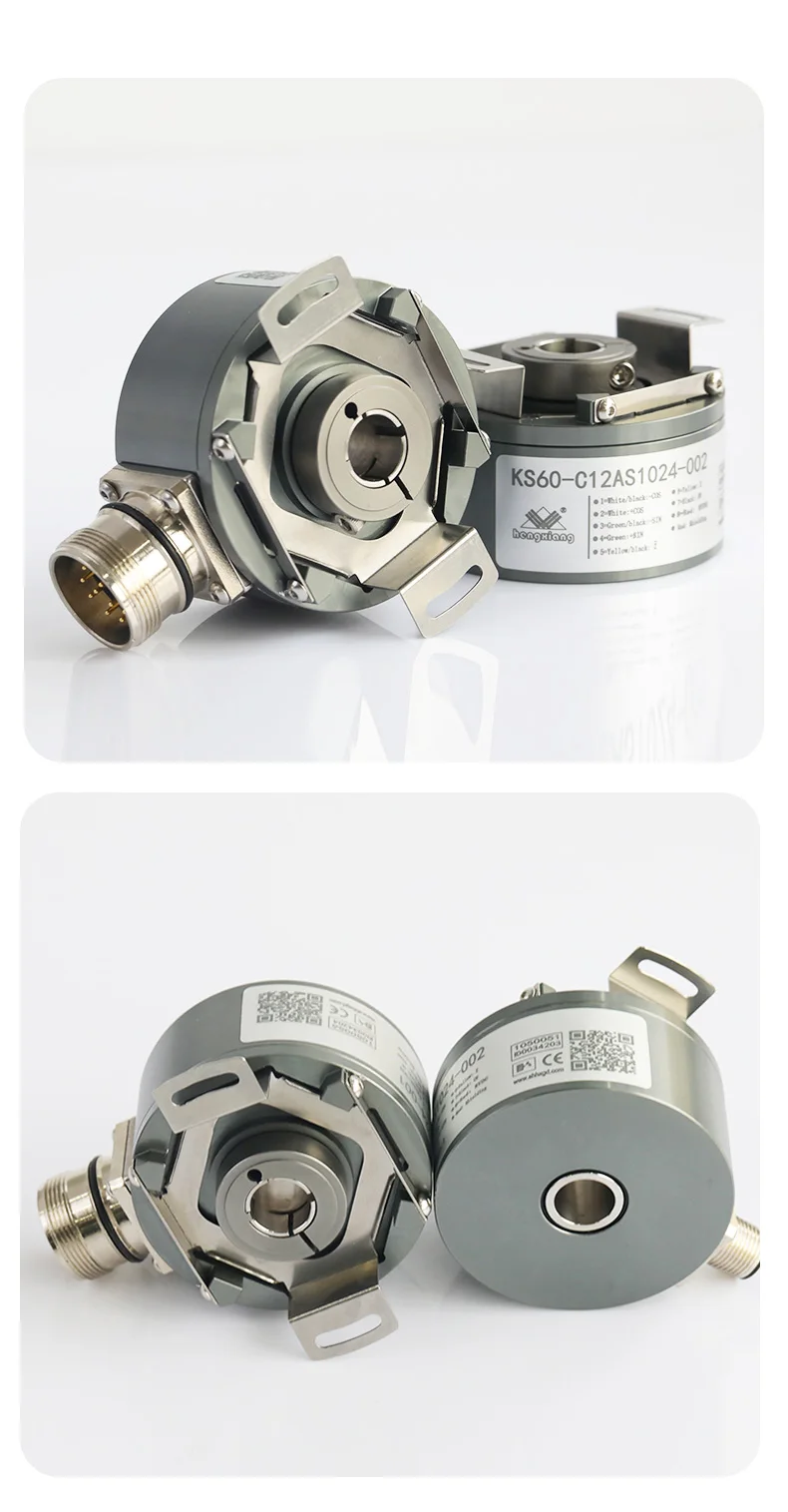 Hengxiang Encod INCREMENT K60 100ppr 360ppr 2500ppr แกน ROTARY Encoder INCREMENTAL Optical Encoder