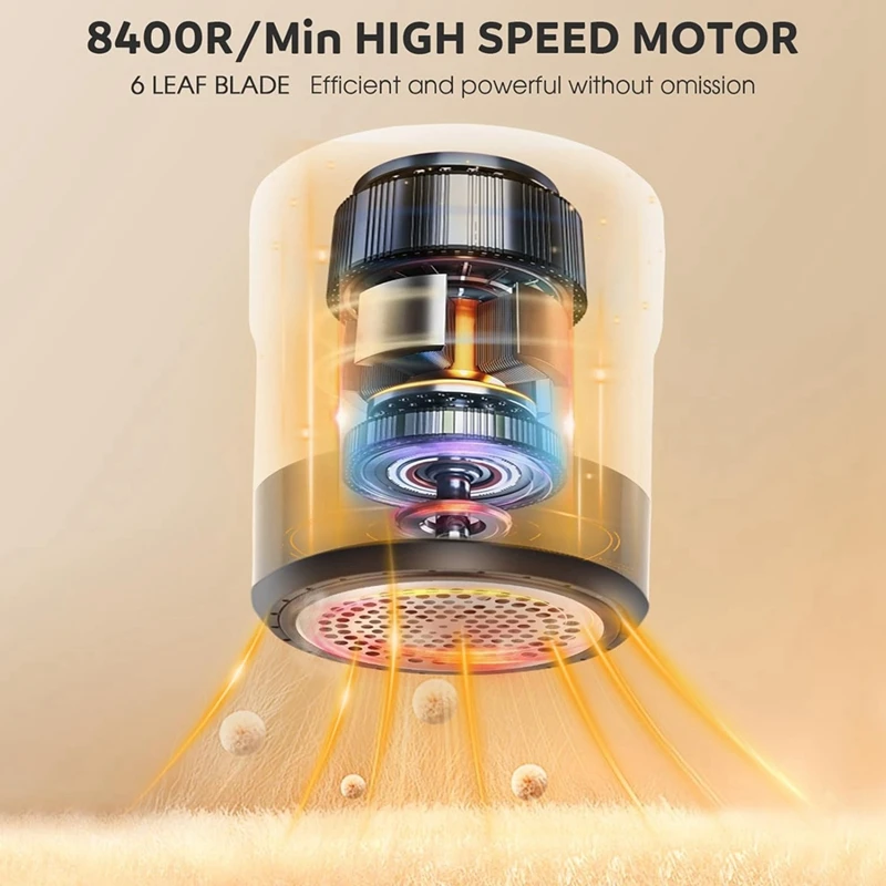 Перезаряжаемая бритва для ткани, электрическое средство для удаления ворса с цифровым дисплеем, портативный дефаззер для свитера с 3 скоростями, прочный фиолетовый