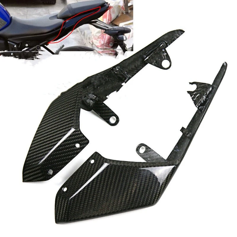 Motorcycle Passenger Position Side Cover Rear Tailgate Side Panel Fairing For Yamaha MT-07 FZ-07 MT07 FZ07 2018-2023