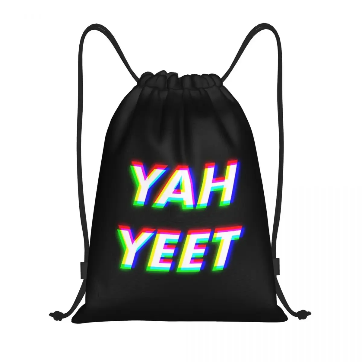 

Custom Jey Uso Yeet Drawstring Bags Women Men Foldable Sports Gym Sackpack Shopping Backpacks