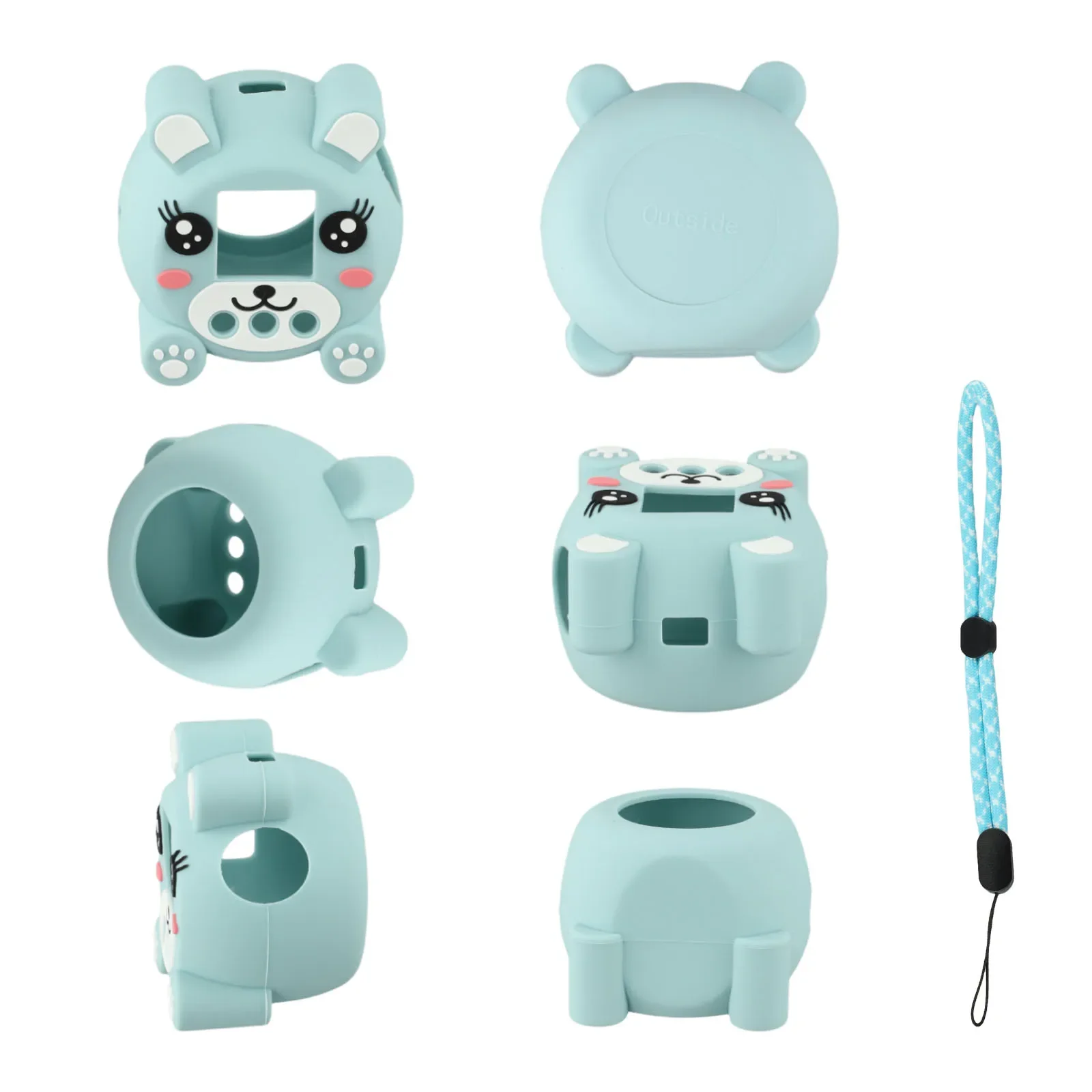 1 Pcs Protective Silicone Case Lightweight Material Vibrant Colors Perfect Fit For Punirunes Interactive Digital Toy