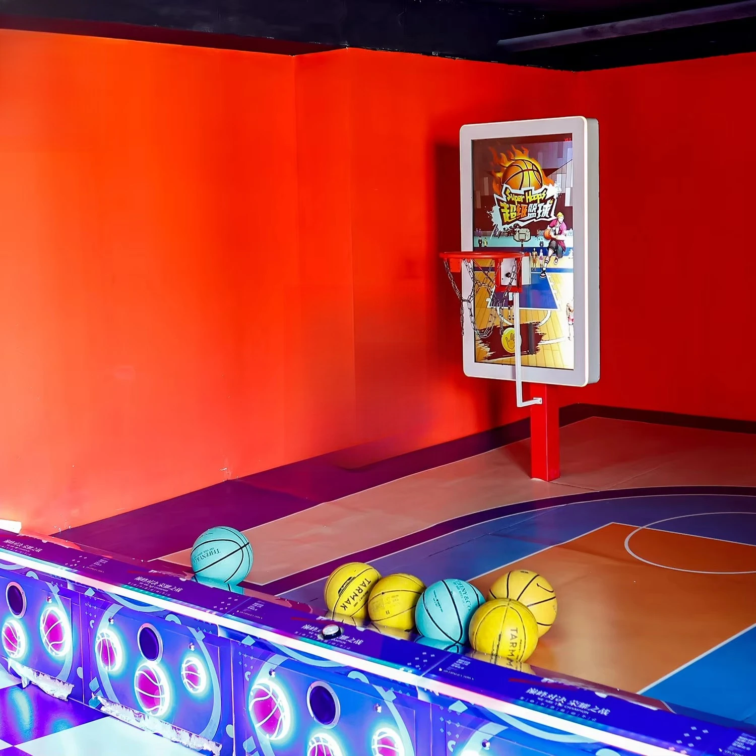 Best Indoor Playground Basketball Shooting Trainer Machine Maker Arcade Game with Top Trainer Machine