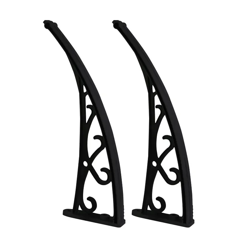 

Кронштейн из алюминиевого сплава 60/80 см, кронштейн для навеса на открытом воздухе для балкона, кронштейн для навеса для дверей и окон, белый и черный