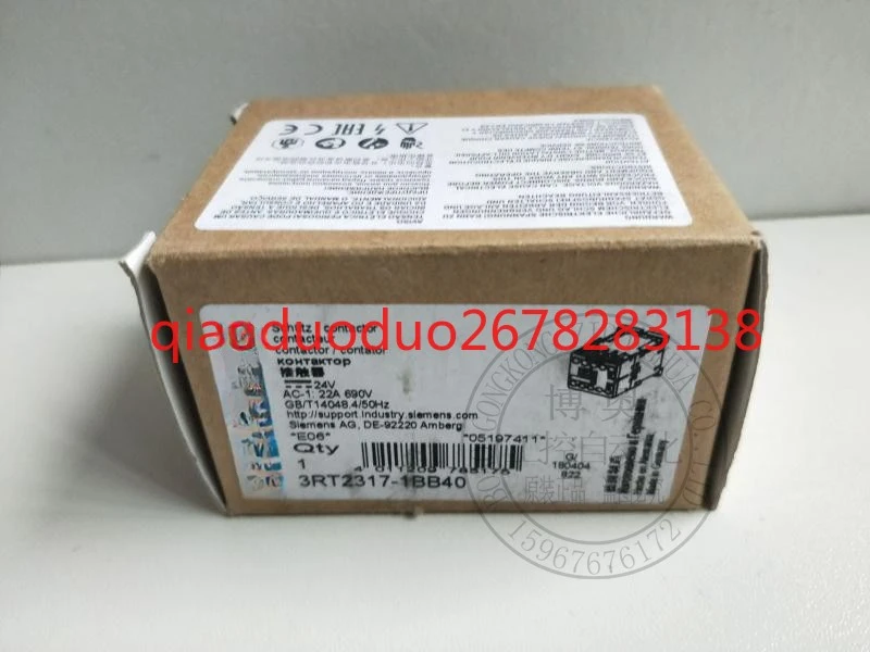 

Contactor 3RT2317-1BB40 3RT23171bb40