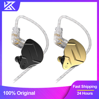 KZ ZSN Pro X Metal Wired Headset Hybrid Technology 1BA+1DD In Ear HiFi Monitor Earphone With Microphone Sport Game Headphones