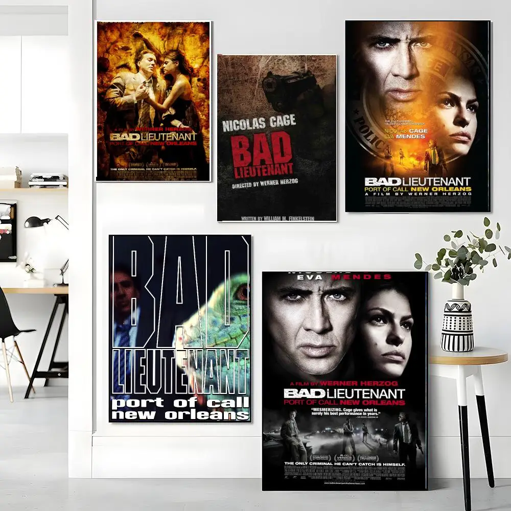 classic movie B-Bad Lieutenant Port Call New-W Painting Calligraphy Artwork for Living Room Bedroom Office Home Decor