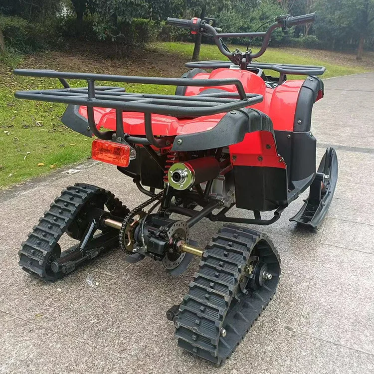 2025 High Quality 125cc Gas Snowmobile Track Snow Vehicle Snow Racer Sled for Sale