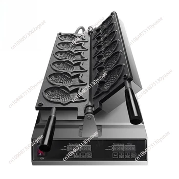 Cheese Waffle Machine Fish Waffle Maker  110V 220V Fish Shape Waffle Maker