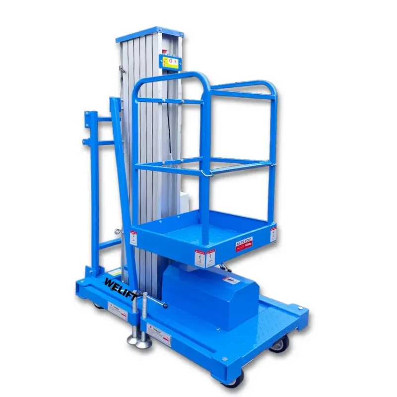 for Cheap Price 10m Outdoor Electric Scaffolding Lift One Man Vertical Platform Lift for Pruning