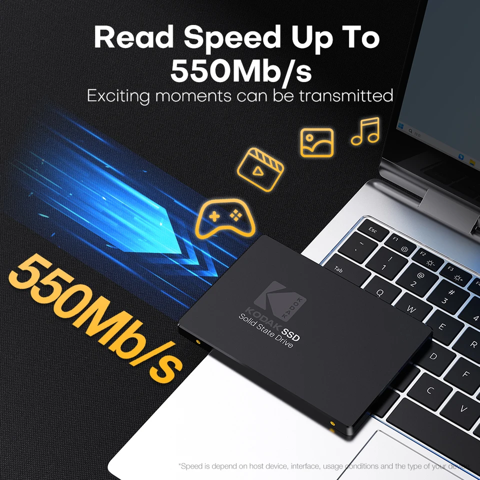 Kodak X120 PRO 1TB 512GB 256GB 128GB SATA III 2.5