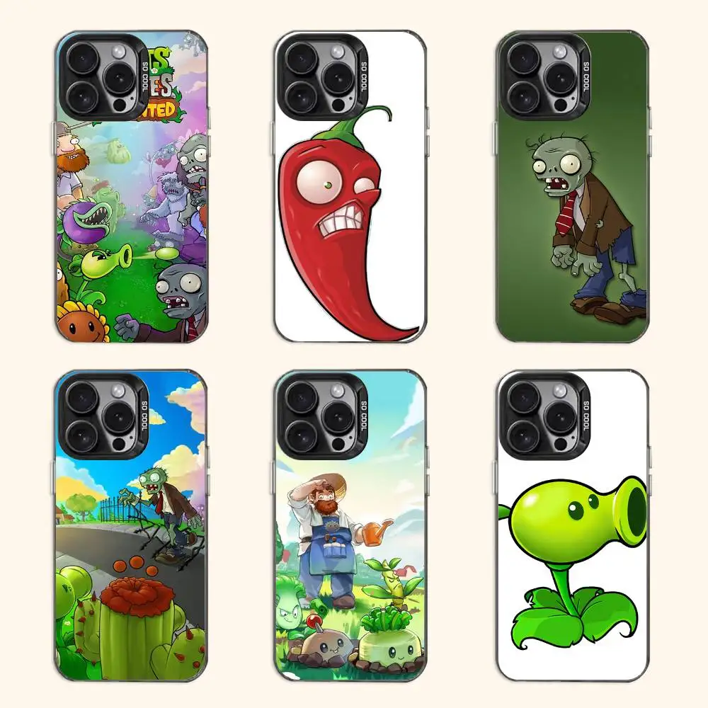 

P-Plants Z-Zombies Game Phone Case For iPhone 17 16e 16 15 14 13 12 Pro Max X XR XS MAX Back Cover