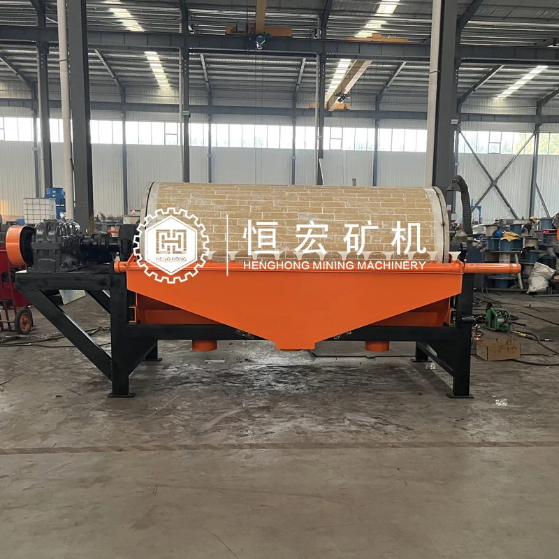 آلات التعدين ذات السعة الكبيرة الرطبة/الجافة من النوع CTS فاصل الطبل المغناطيسي الدائم لفصل رمل خام الحديد