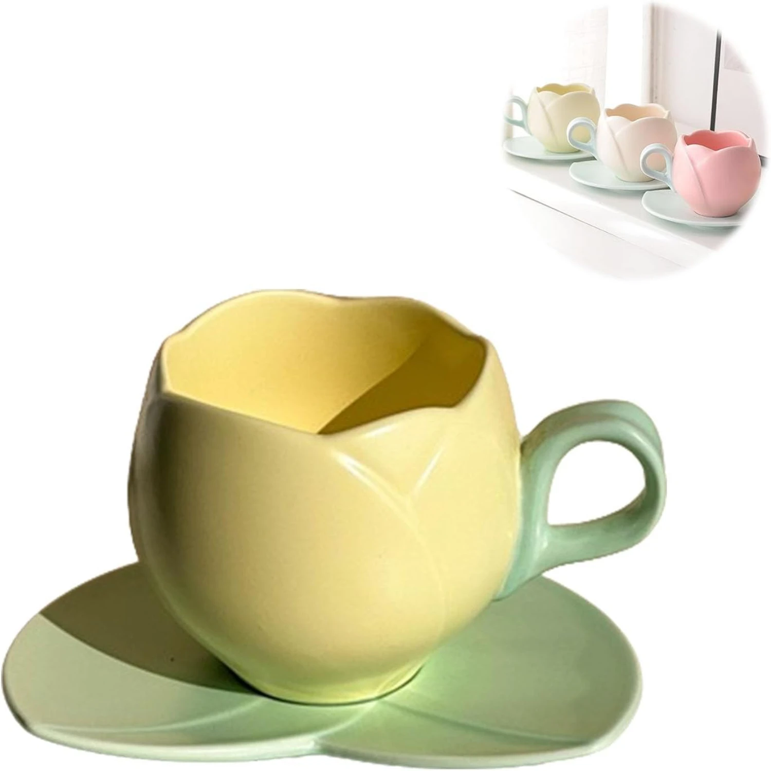 

Elegant Pink Porcelain Tea Set - The Perfect Choice for Entertaining Guests or Enjoying a Quiet Cup of Tea at Home. Impress with