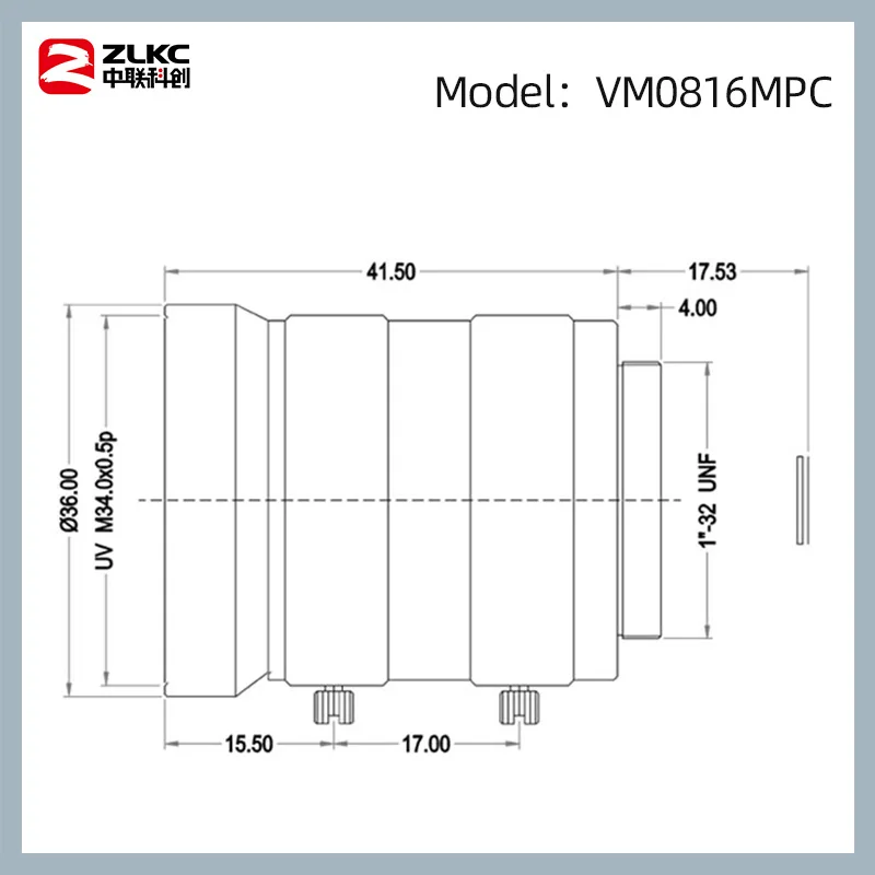 8mm obiektyw makro 5MP C mocowanie obiektywu 2/3 Cal IMX178 IMX226 czujnik obiektywy kamery przemysłowej niewielkie zniekształcenia do aparatu — zdjęcie 5