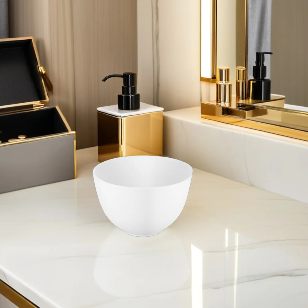 6Pcs Silicone Facial Mask Bowls Non Slip Base Easy Clean Stackable Face Mask Mixing Bowl Spa Beauty Salon Tool for DIY Skin Care