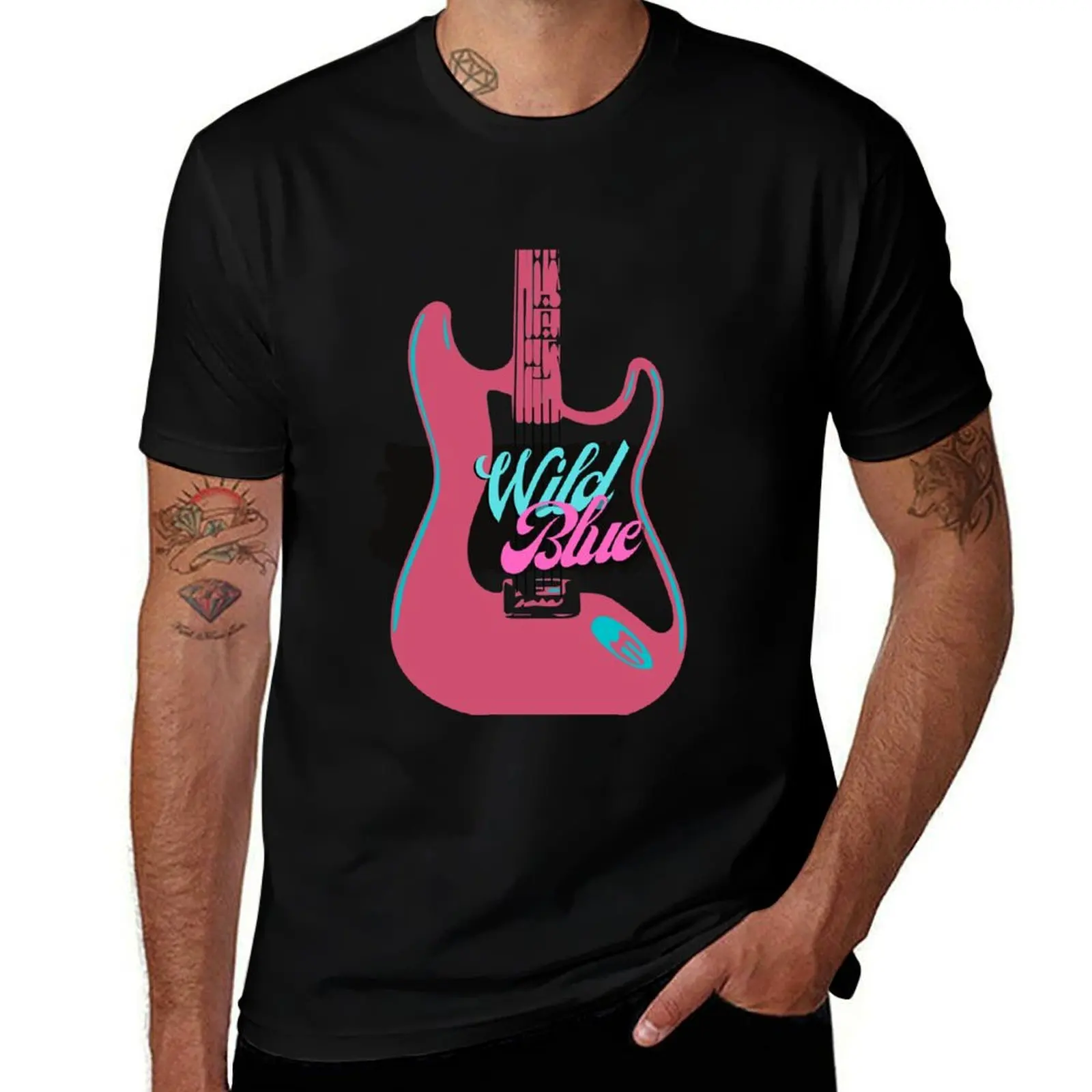 

By Wild designer Sob John shirts t shirt Mayer man Blue t graphic man tshirt T-Shirt Rock