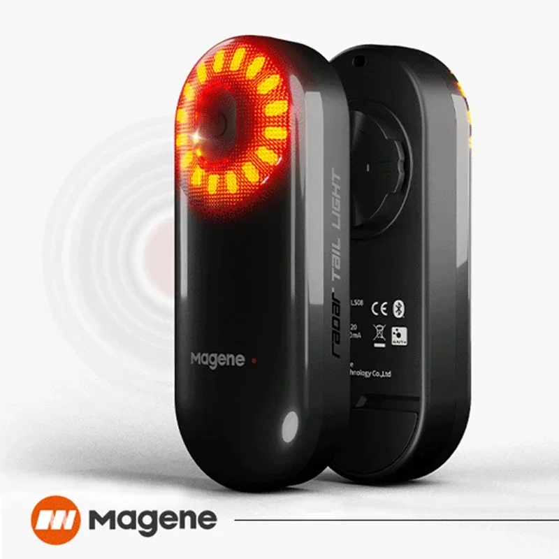 Magene L508 Radar Cycling Light Portable Smart Bicycle Brake Light USB Recharge Road Mountain Bike Rear Lamp Riding Safe Lantern